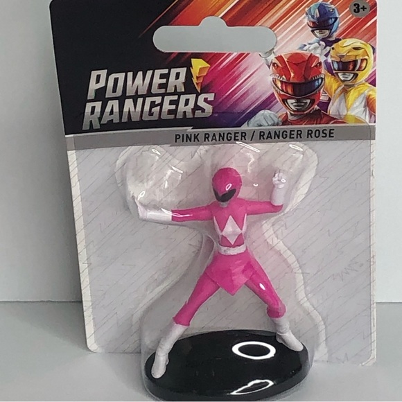 Power Rangers Action Figures Collectible Play Set | Blue Black Green Red & Pink - Picture 15 of 16